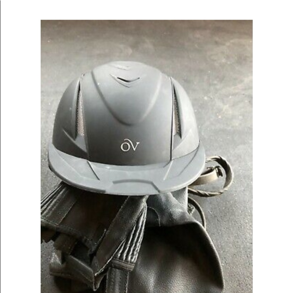 Used helmet